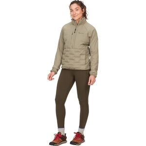 Marmot Women's Olive Green Insulated Pullover Ski Jacket